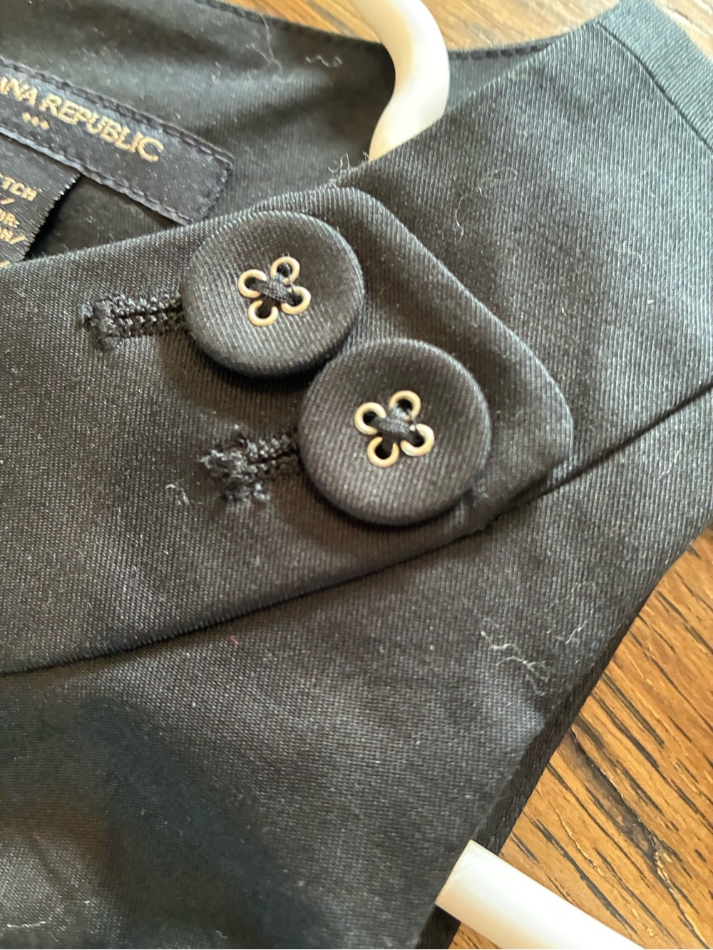 Banana Republic Black Sleeveless Sheath Midi Dress - Picture 3 of 5